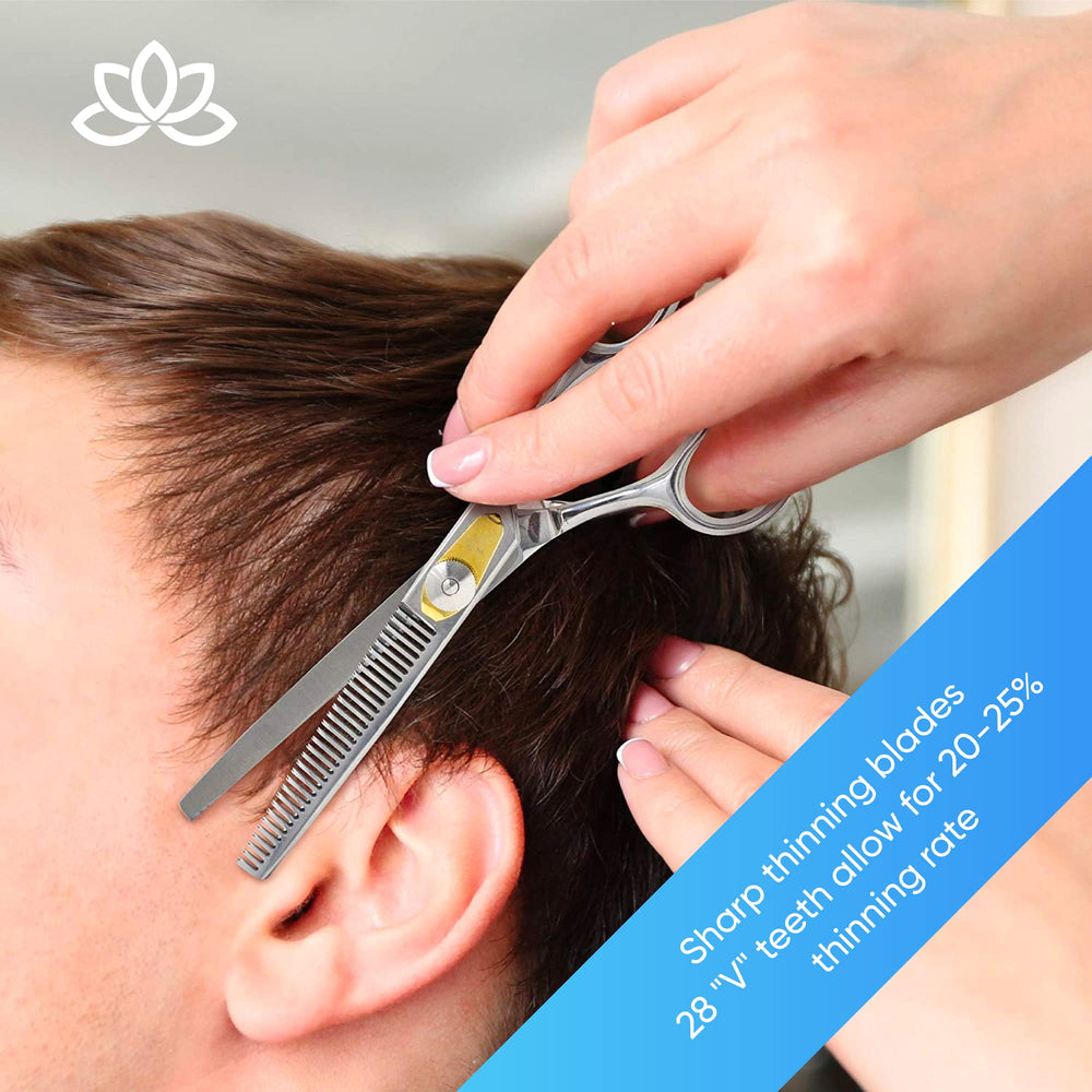 Equinox International Razor Edge Series 6.5in kit suitable for home and salon styling.