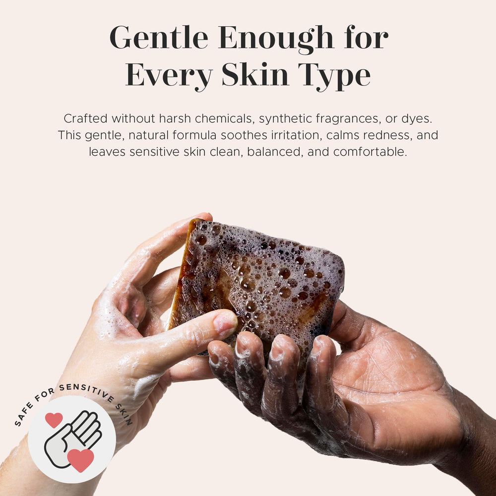 era of nature african black soap texture crumble closeup suggests long-lasting DIY use