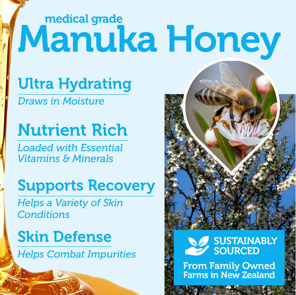 Era Organics Manuka Honey Face Cream on shelf evokes daily skincare ritual and nourishment