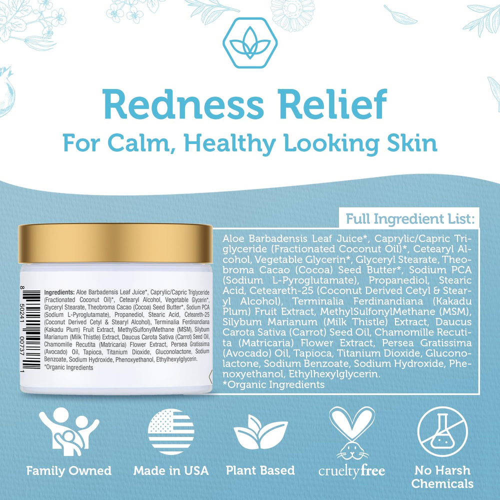 Era Organics rosacea-friendly skincare routine shot showcases gentle everyday use.