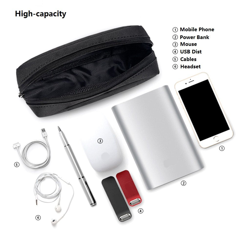 ERCRYSTO slim travel design fits easily in carry-ons and purses