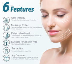 ESARORA Ice Roller reduces puffiness and tightens appearance of skin.