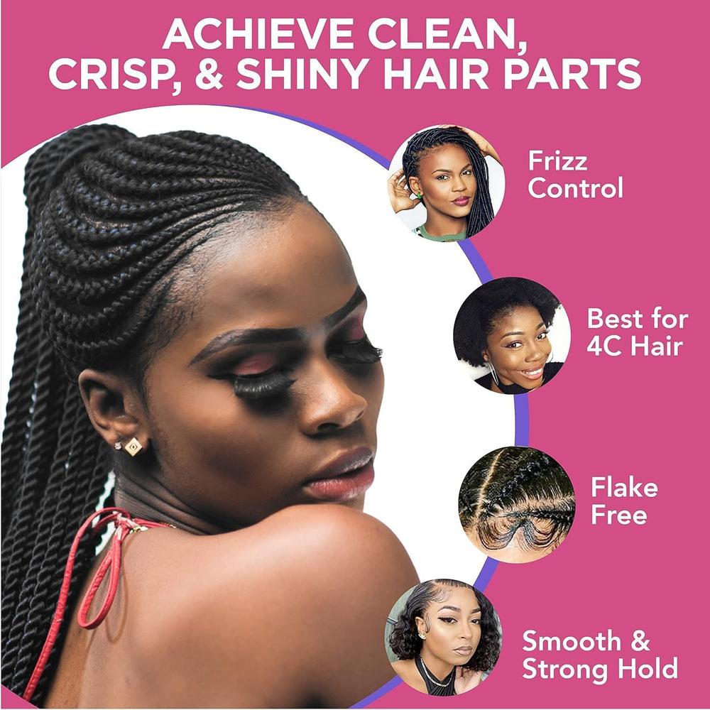 Esha Slick N Slay jar held in hands suggests rich nourishment.
