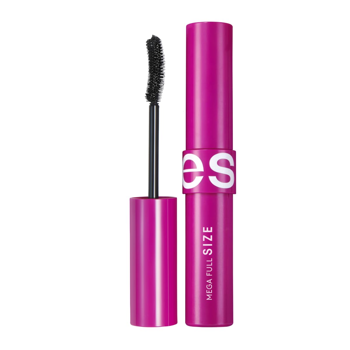 Esika Pro Mega Full-Size Mascara bottle closeup showcases waterproof formula for lasting length