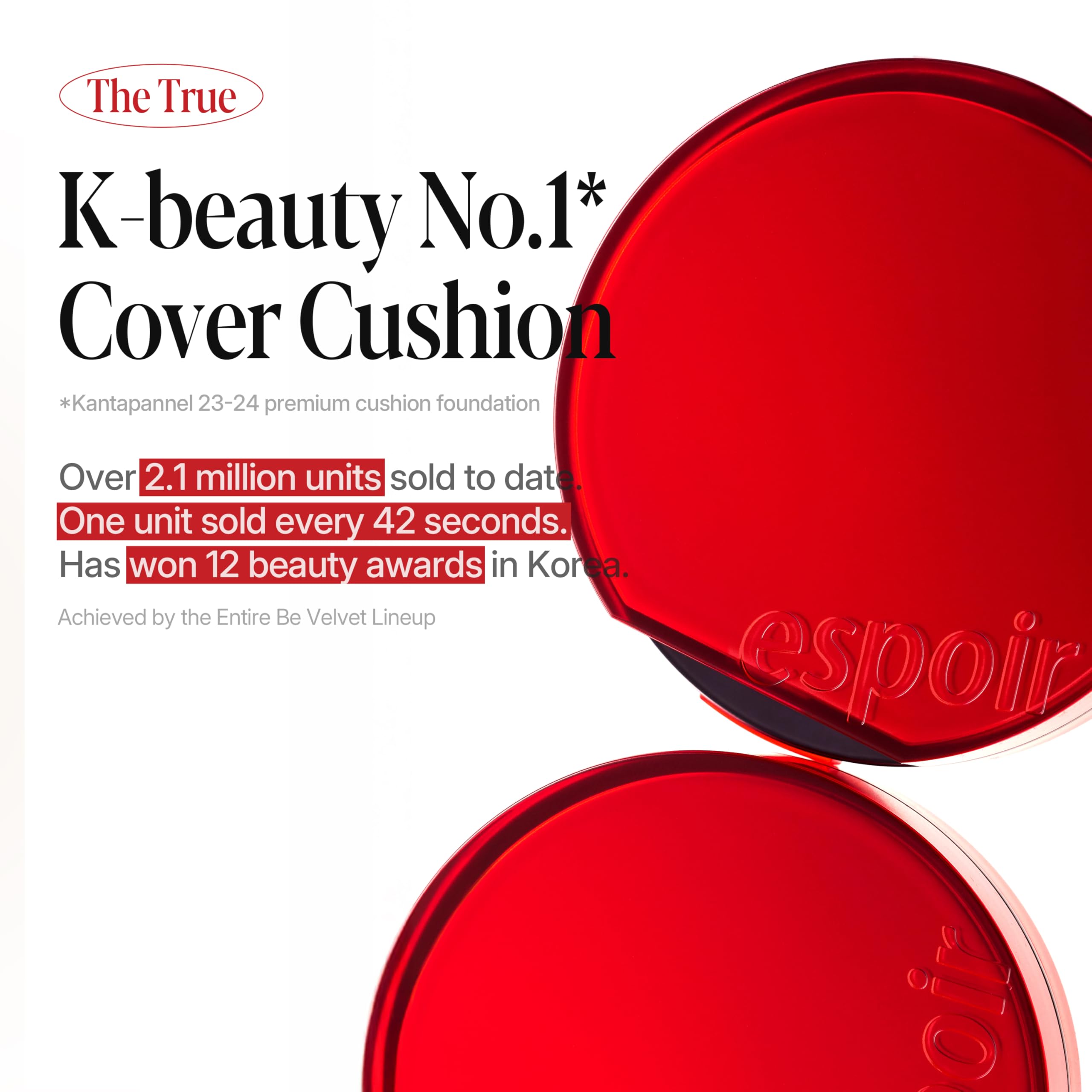 Espoir Be Velvet Cushion Puff application demonstrates quick, easy coverage for busy mornings.