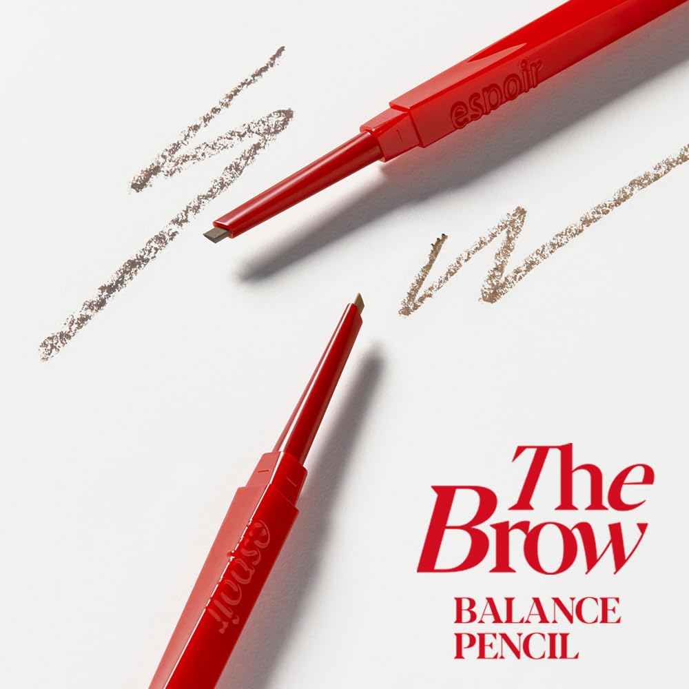 Espoir Brow Balance Pencil #6 light taupe beginner-friendly slim triangle