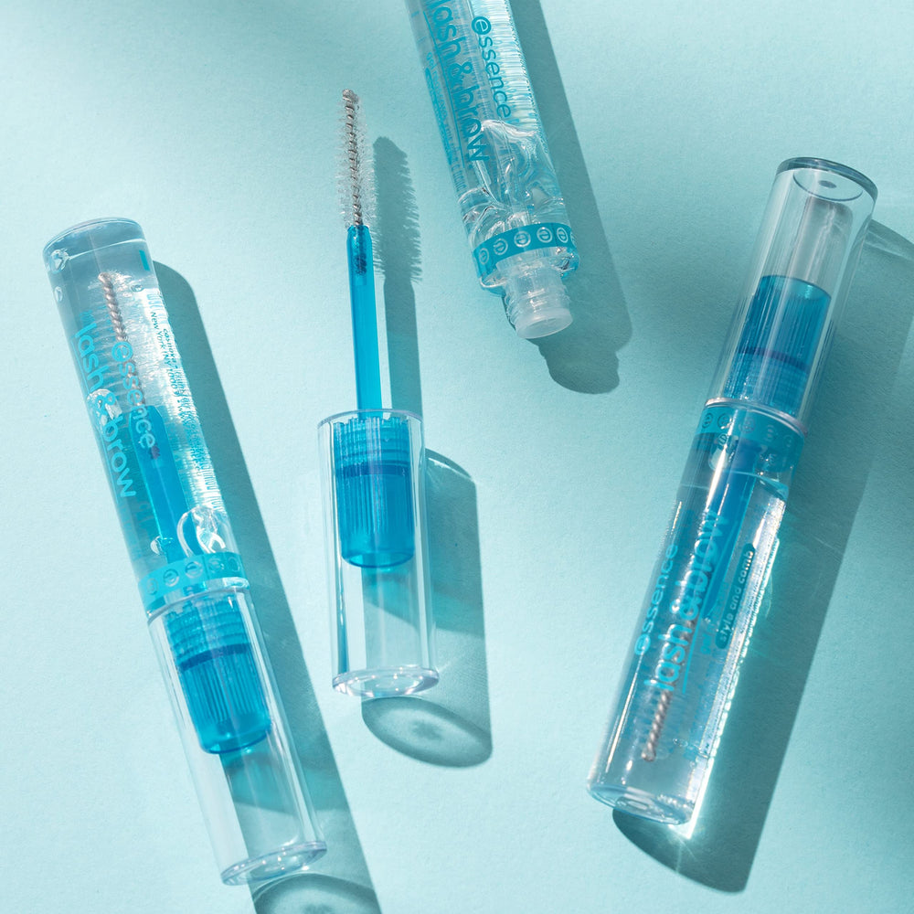 essence clear brow gel moisturizes brows for comfortable, natural-feeling wear.
