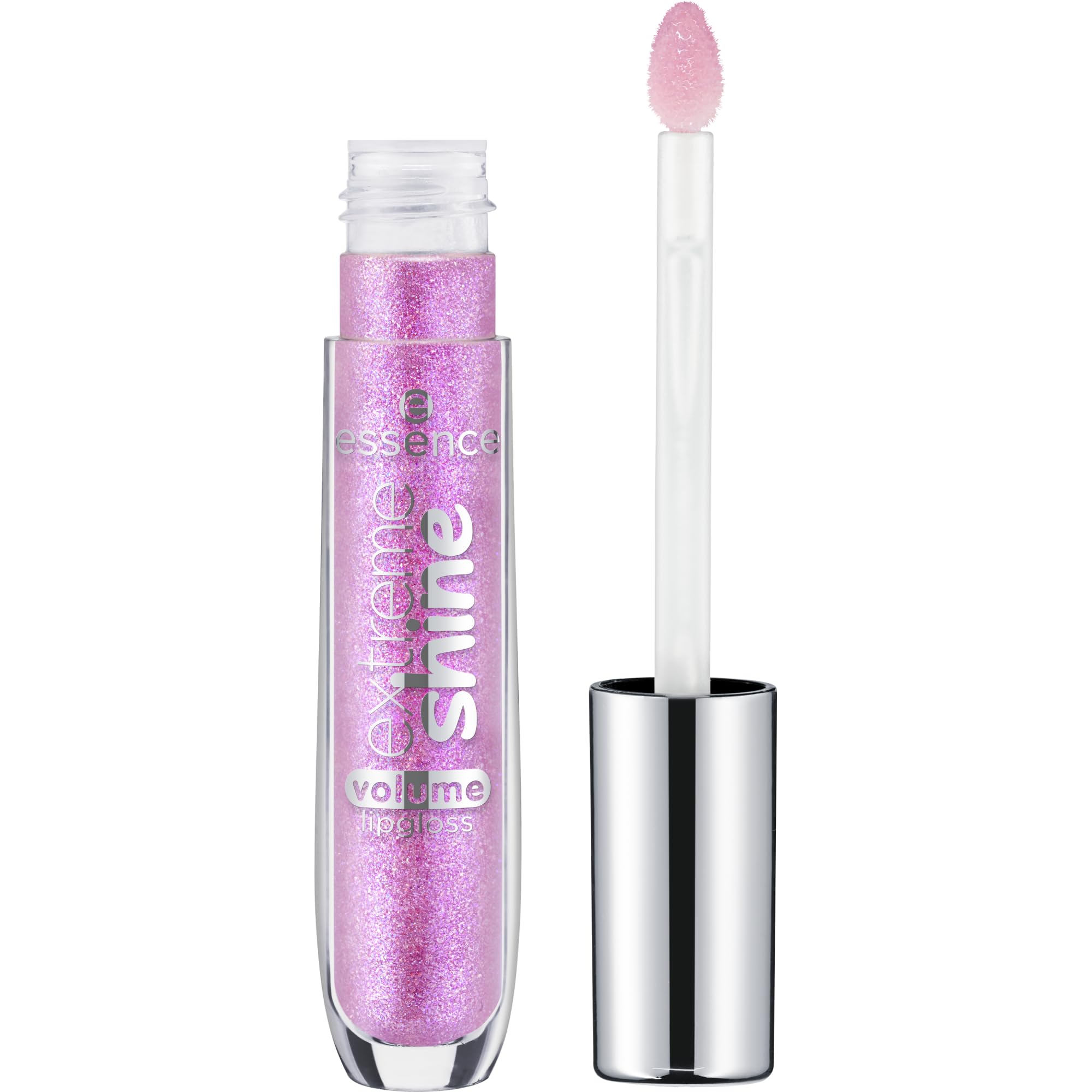 essence Extreme Shine Lip Gloss on lips showing smooth application and shine