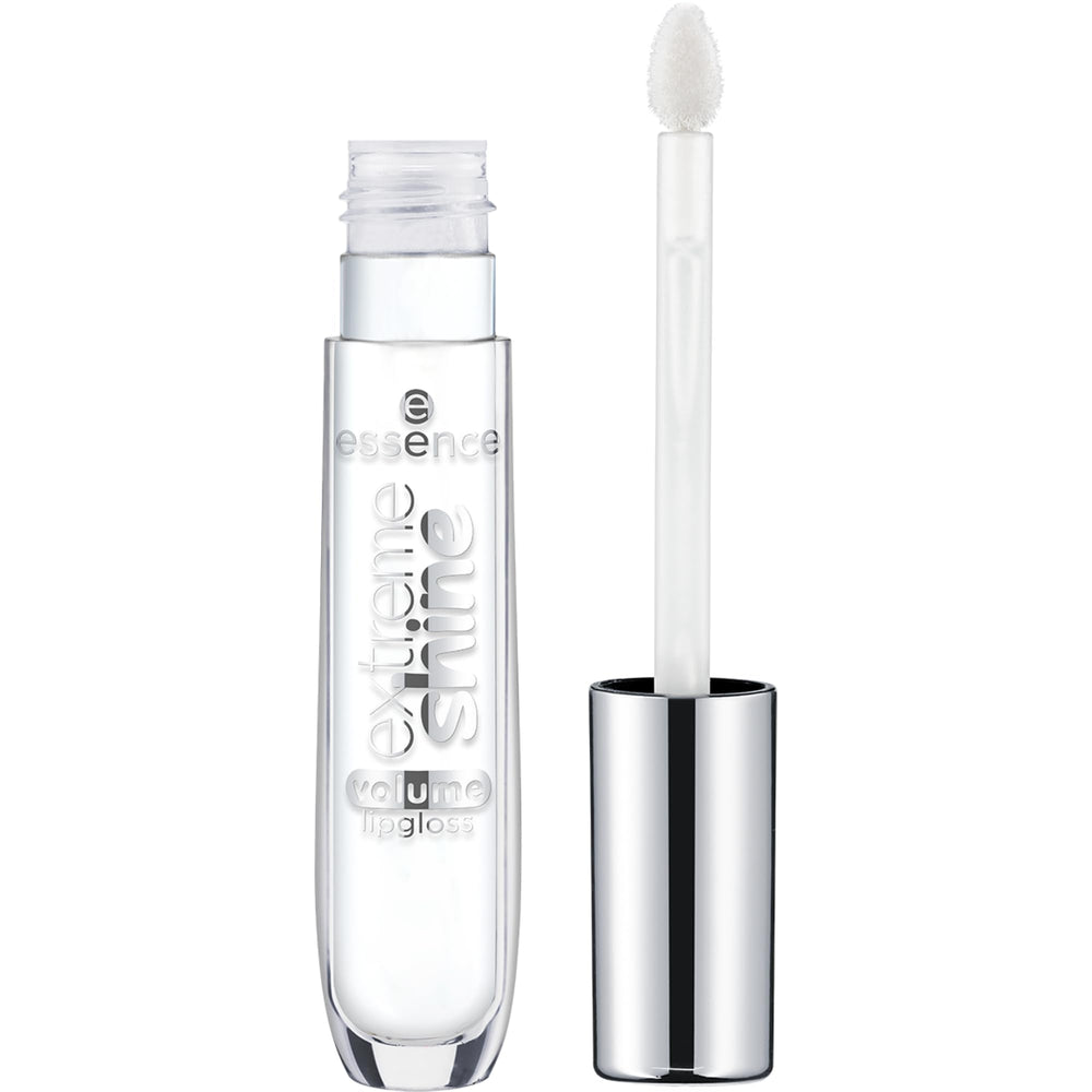 essence Extreme Shine Lip Gloss holiday packaging close-up on winter wonderland design