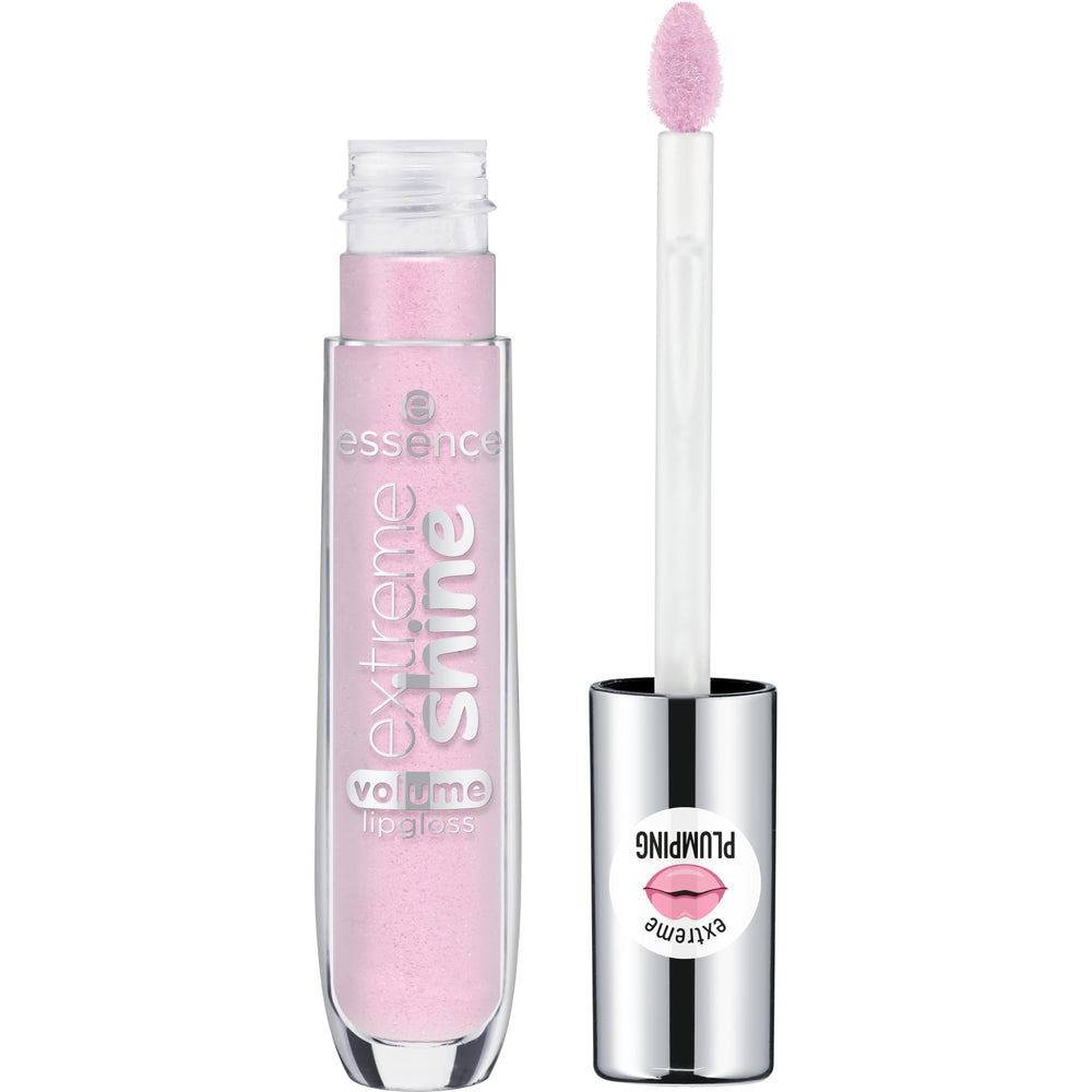essence Extreme Shine Lip Gloss swatches across four shades for versatile styling