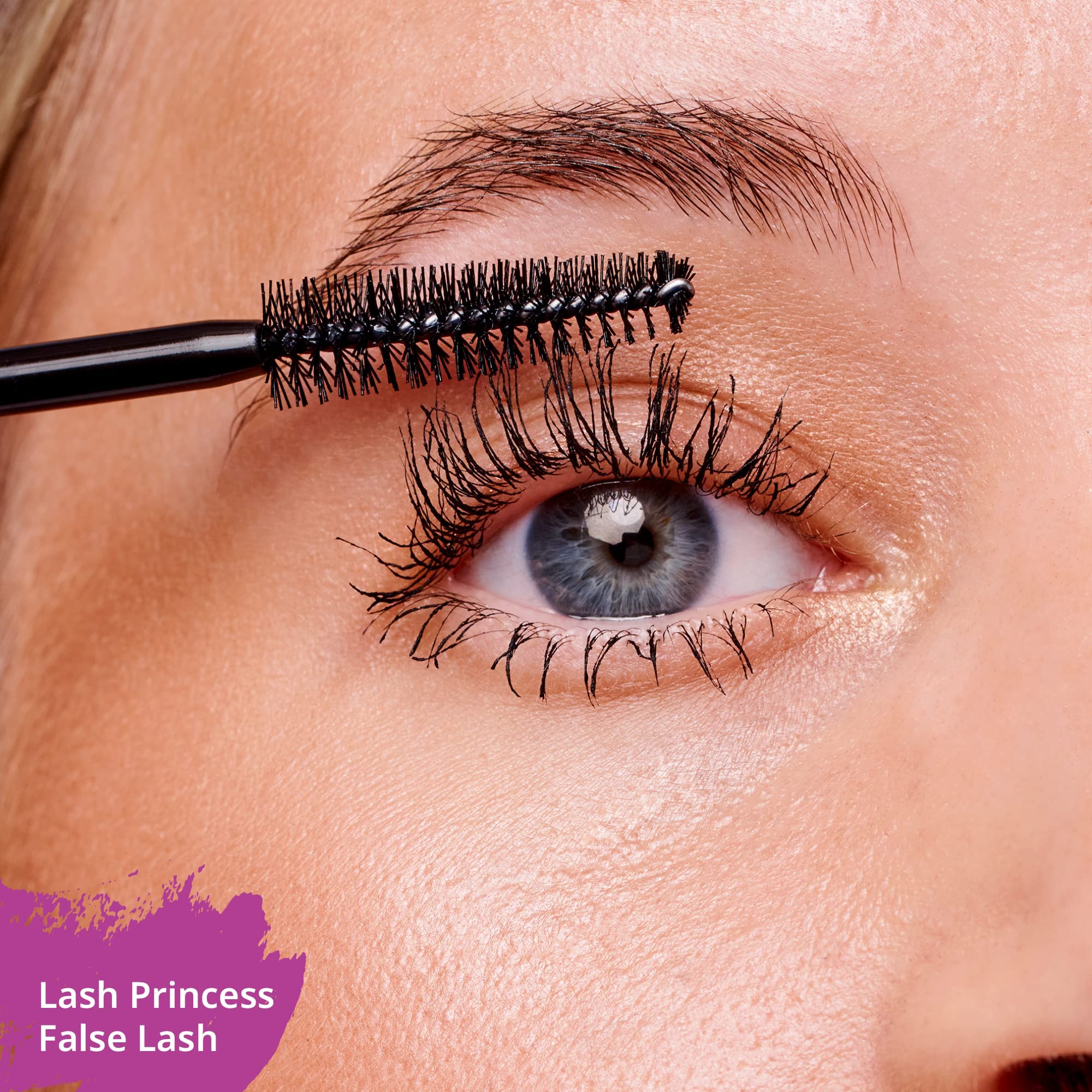 essence Lash Princess mascara wand closeup shows quick lift with minimal effort