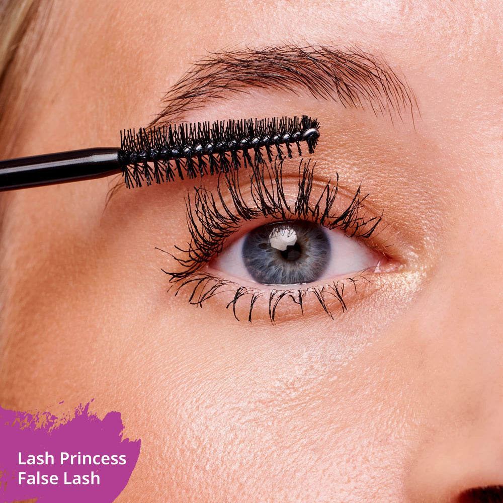 essence Lash Princess mascara wand closeup shows quick lift with minimal effort