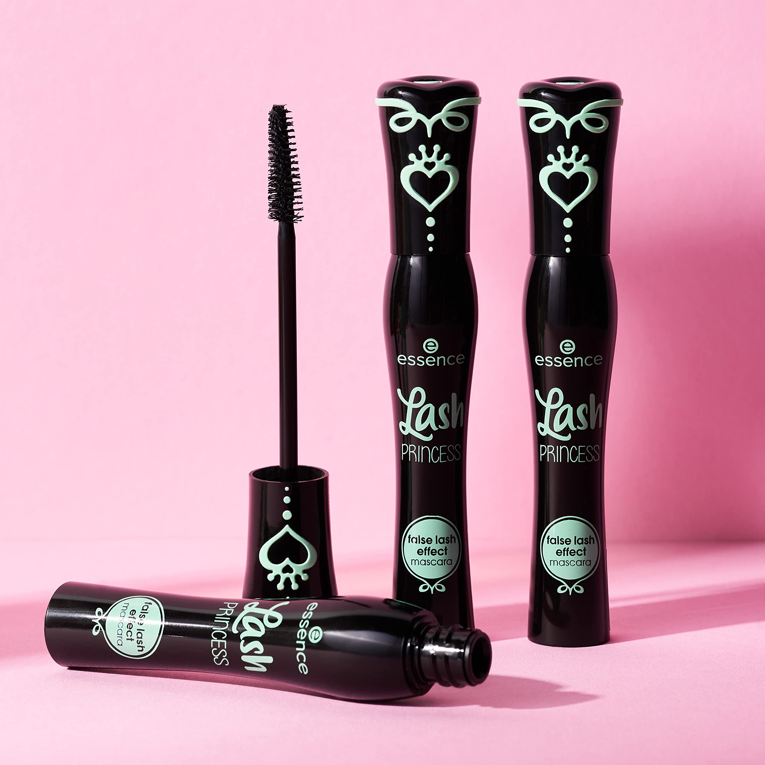 essence Lash Princess paraben-free label signals gentle, fragrance-free formula