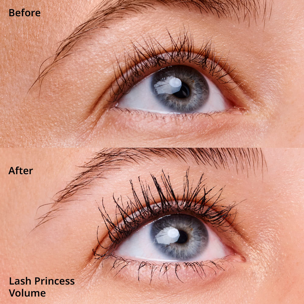 essence Lash Princess 3-pack packaging emphasizes eco-friendly shipping and reduced waste.