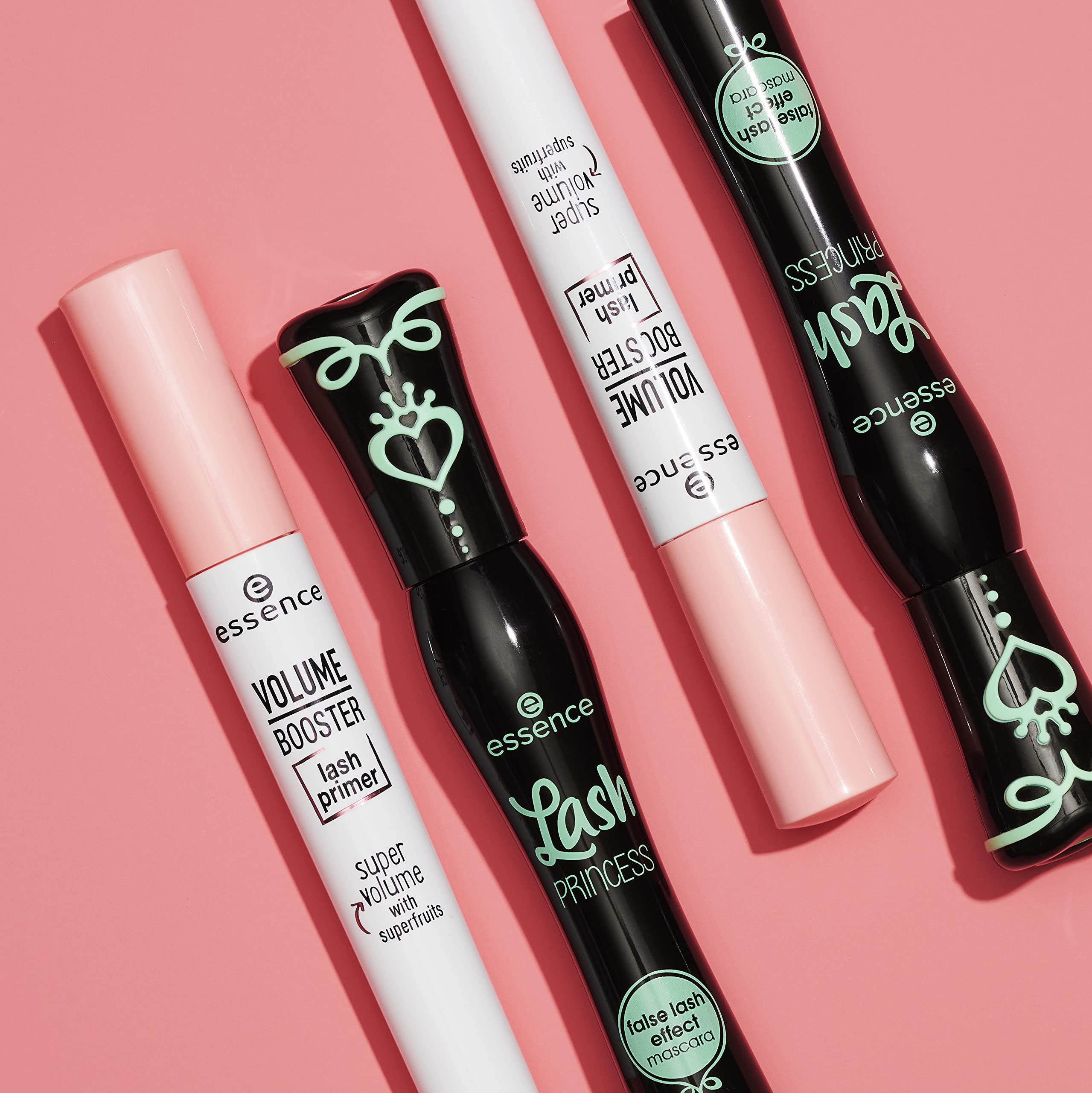 essence volume booster lash primer gluten and silicone free formula close-up