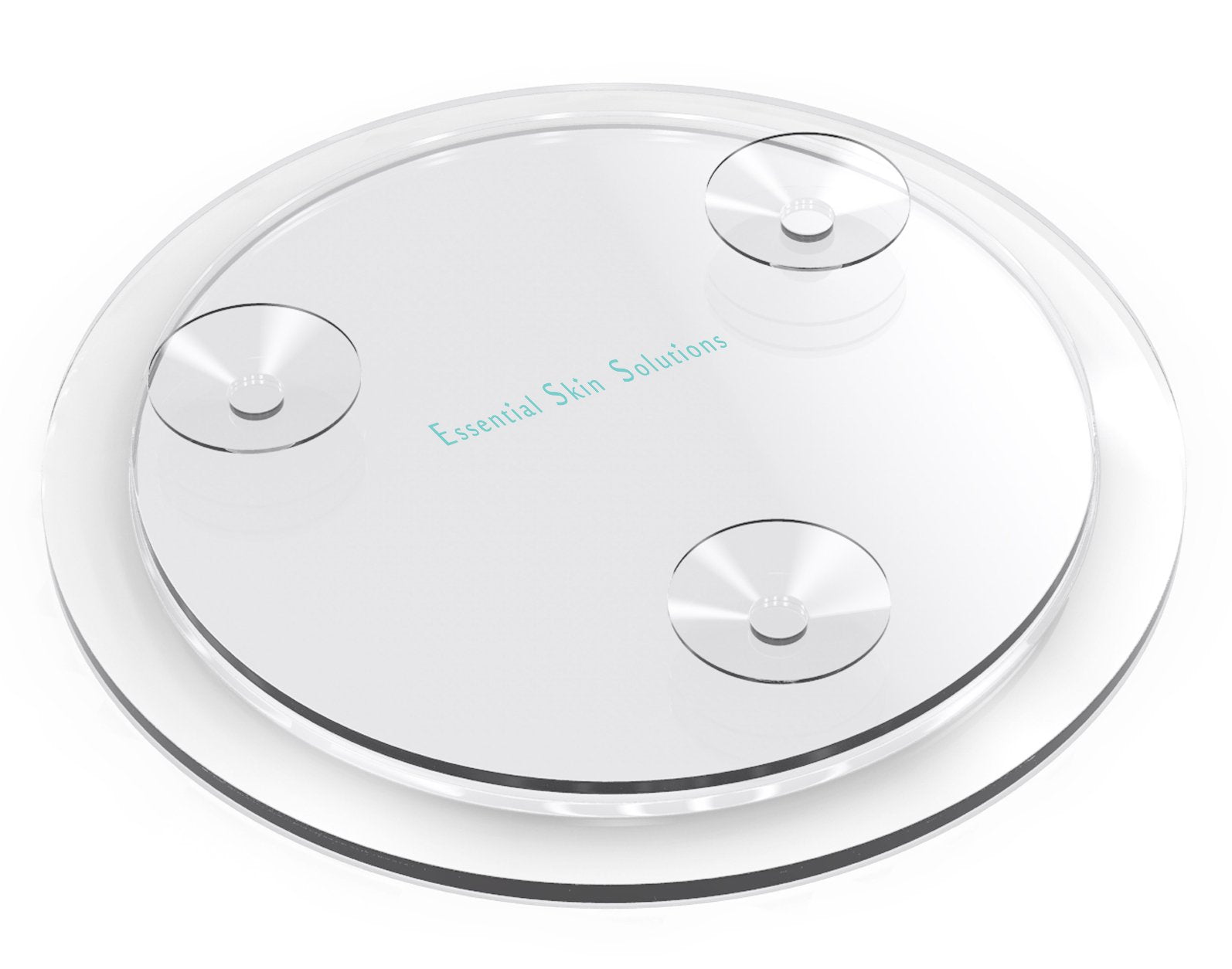 Essential Skin Solutions mirror during tweezing or blemish removal for detailed visibility.