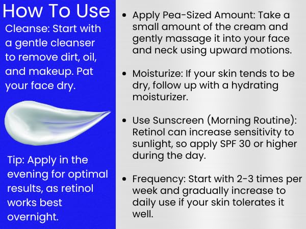 Essentially KateS Retinol Moisturizer on hand ready for daily routine