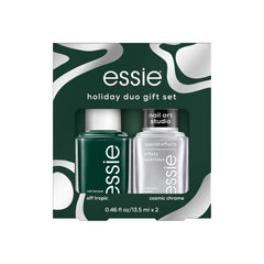 essie emerald velvet nail polish bottle for festive holiday looks