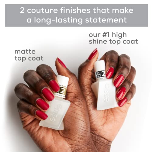 Gel Couture mauve shade used for salon-grade manicure at home.