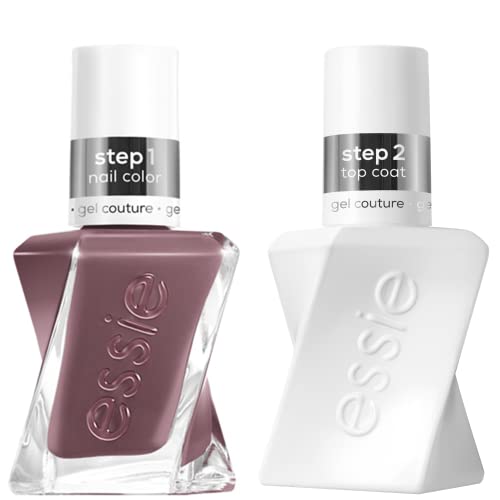 Nail swatch demonstrates gel-like finish without UV lamp.