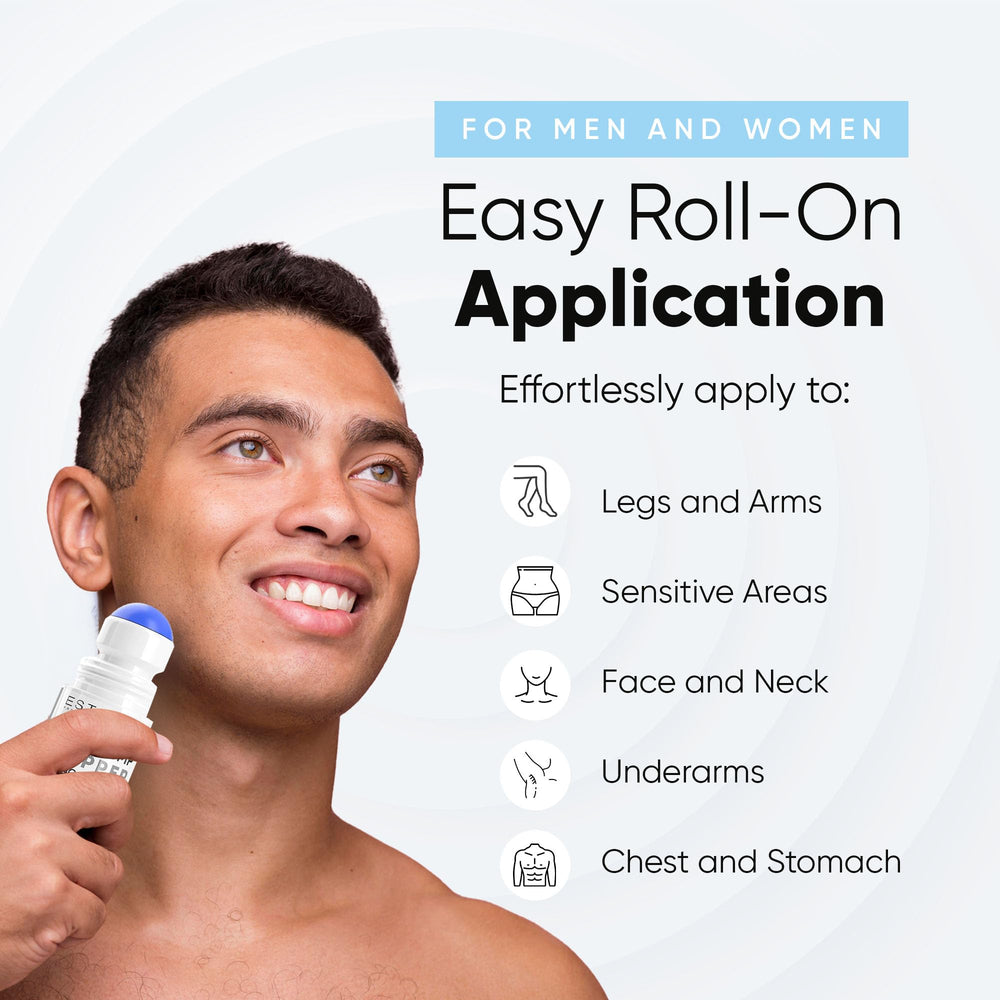ESTETIST Razor Bump Roll-On bikini area application for targeted aftercare