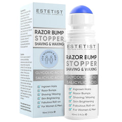 ESTETIST Razor Bump Roll-On bottle front for calming irritation after shaving