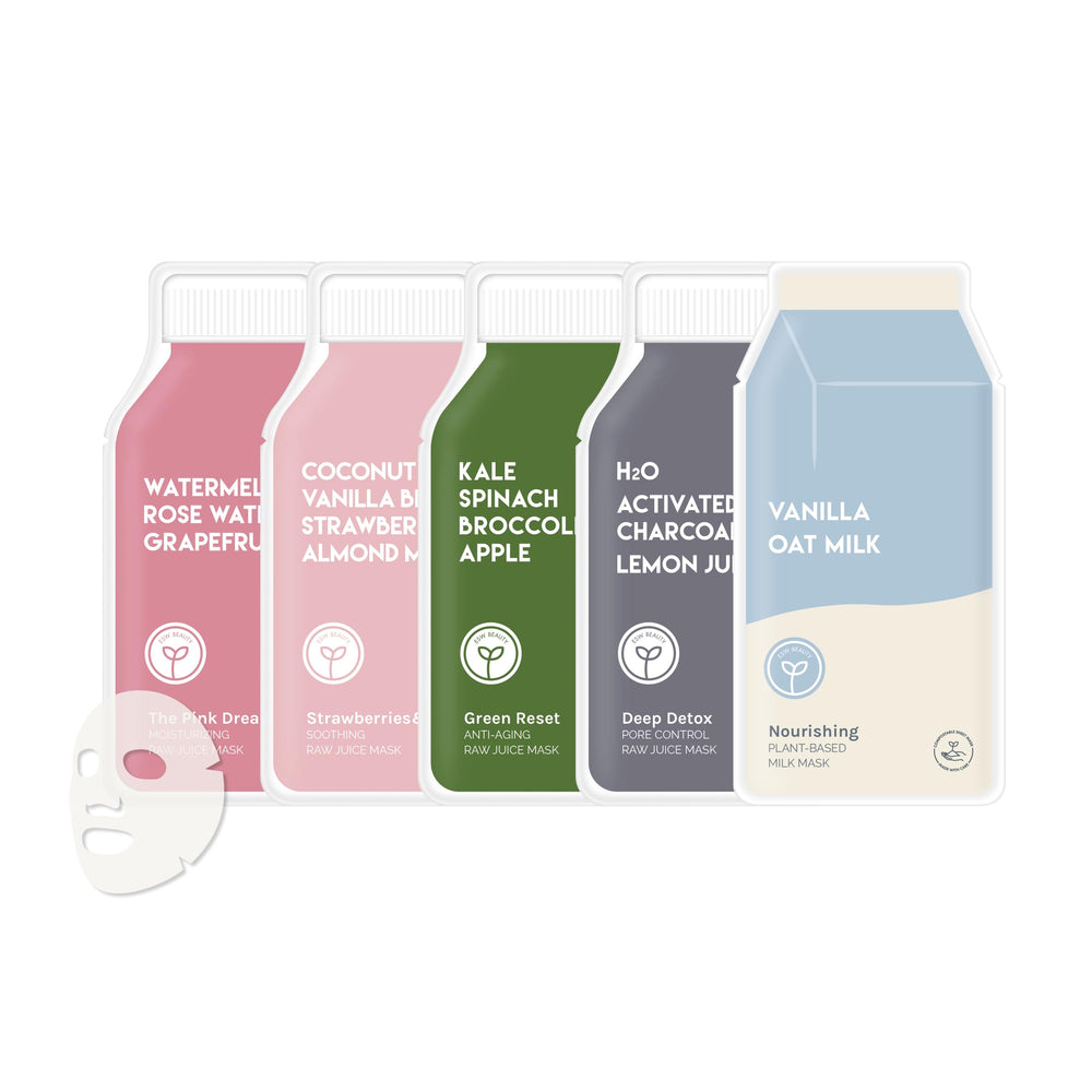 ESW Beauty Strawberries & Cream mask texture in a jar, hydrates skin.