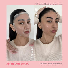 ESW Beauty The Pink Dream mask smooth rosy formula for calming skin.