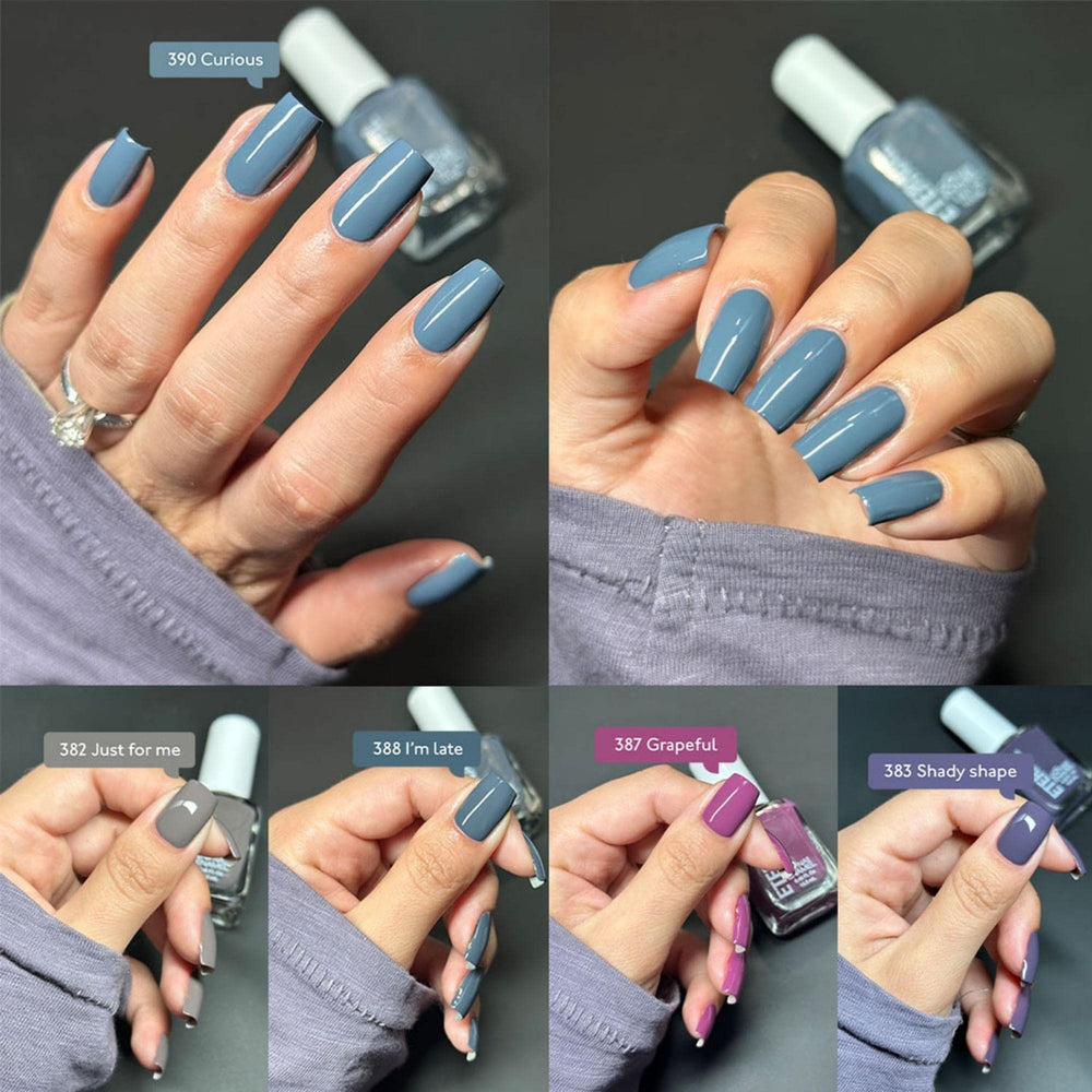 Eternal brown nail polish set close-up for sophisticated daytime nails