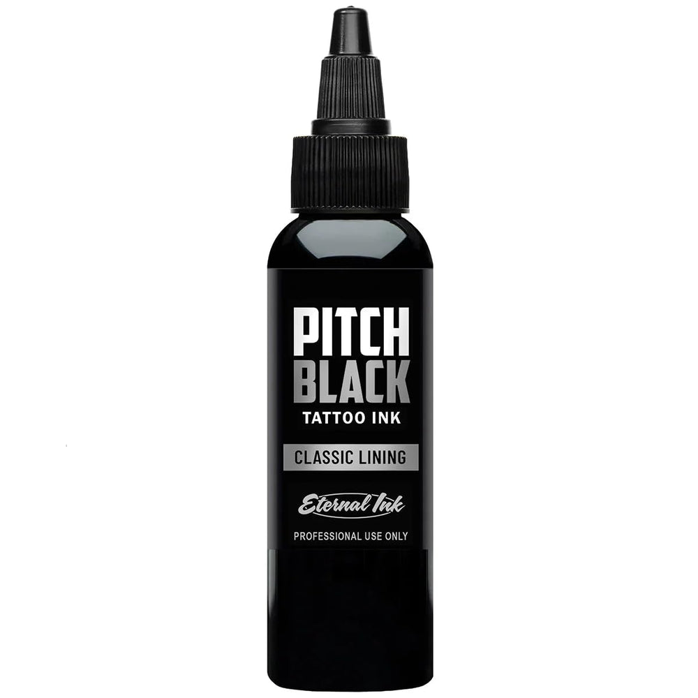 Eternal Ink Pitch Black Classic Shading 1oz for smooth shading and even color building.