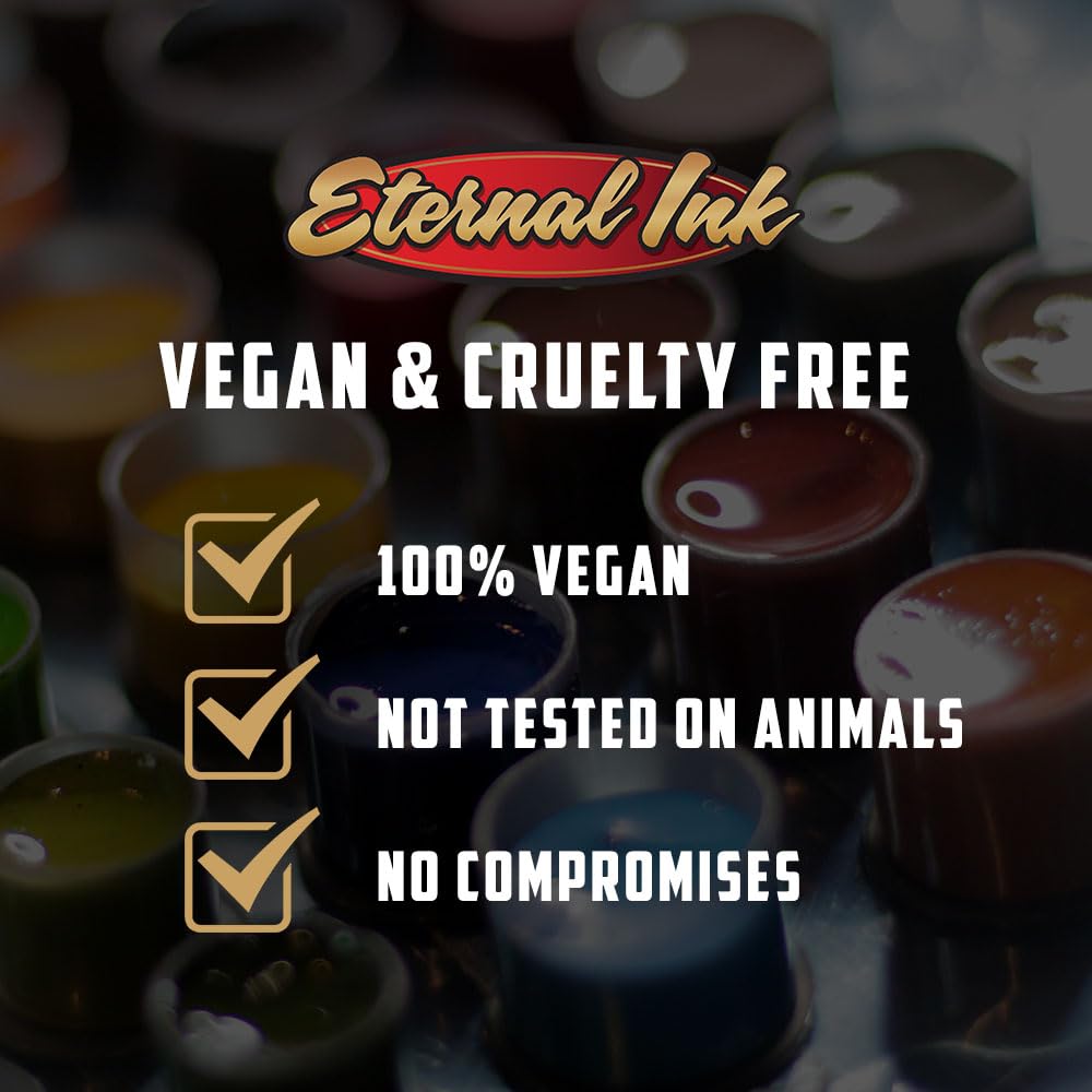 Eternal Ink smooth flow application 1oz demonstrates reliable lines and even shading.