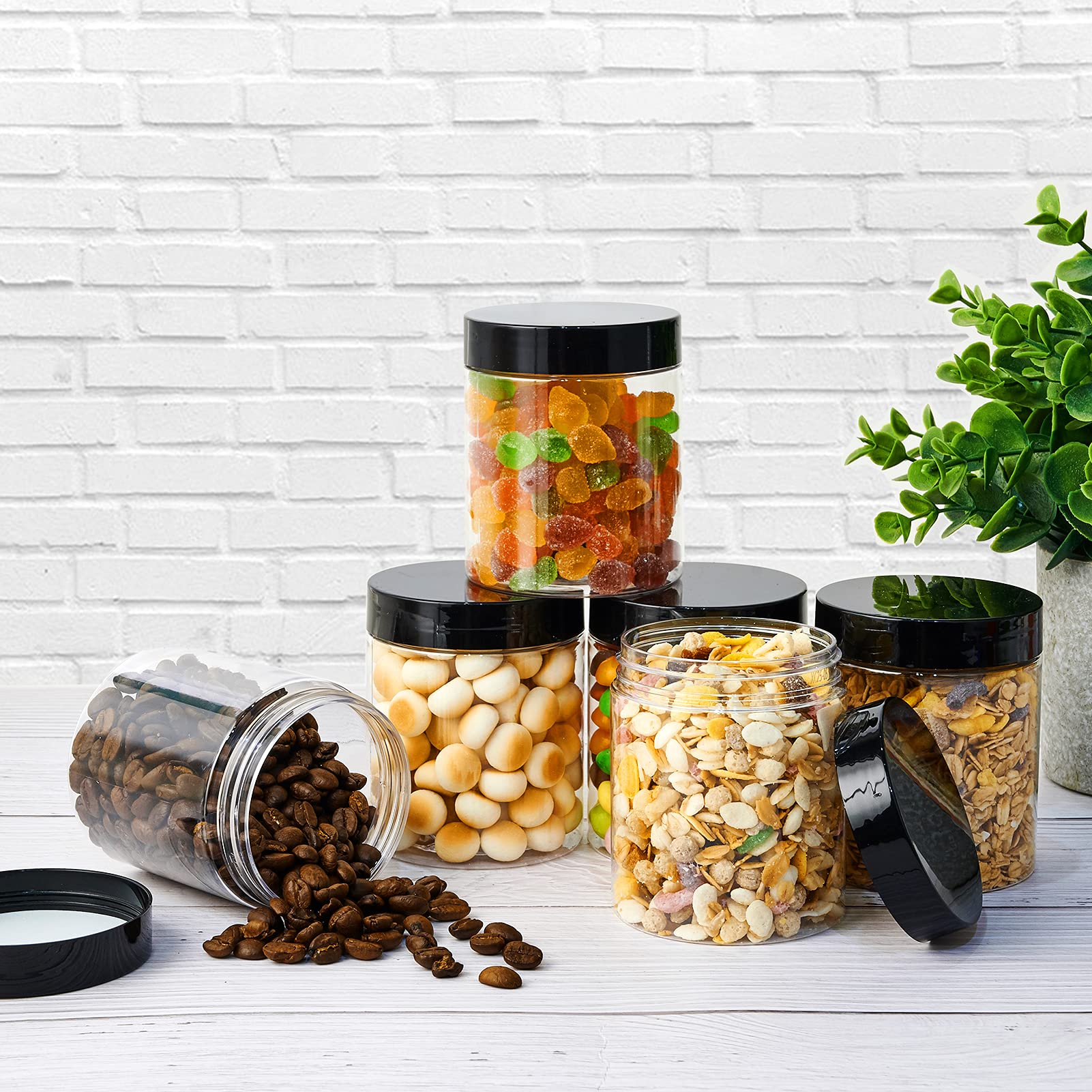 Eternal Moment portable 8oz jars ideal for travel kits and samples on the go.
