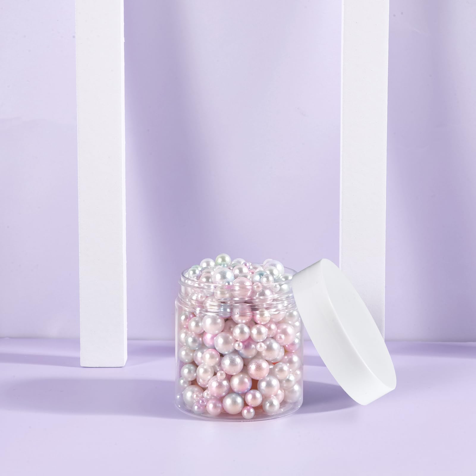 Eternal Moment travel-friendly 4oz jar with white lid suited for makeup on the go.