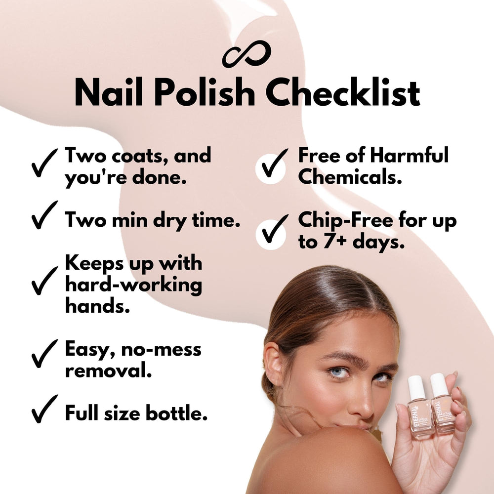 Eternal Wild Nudes long-lasting finish can endure up to 6 days.