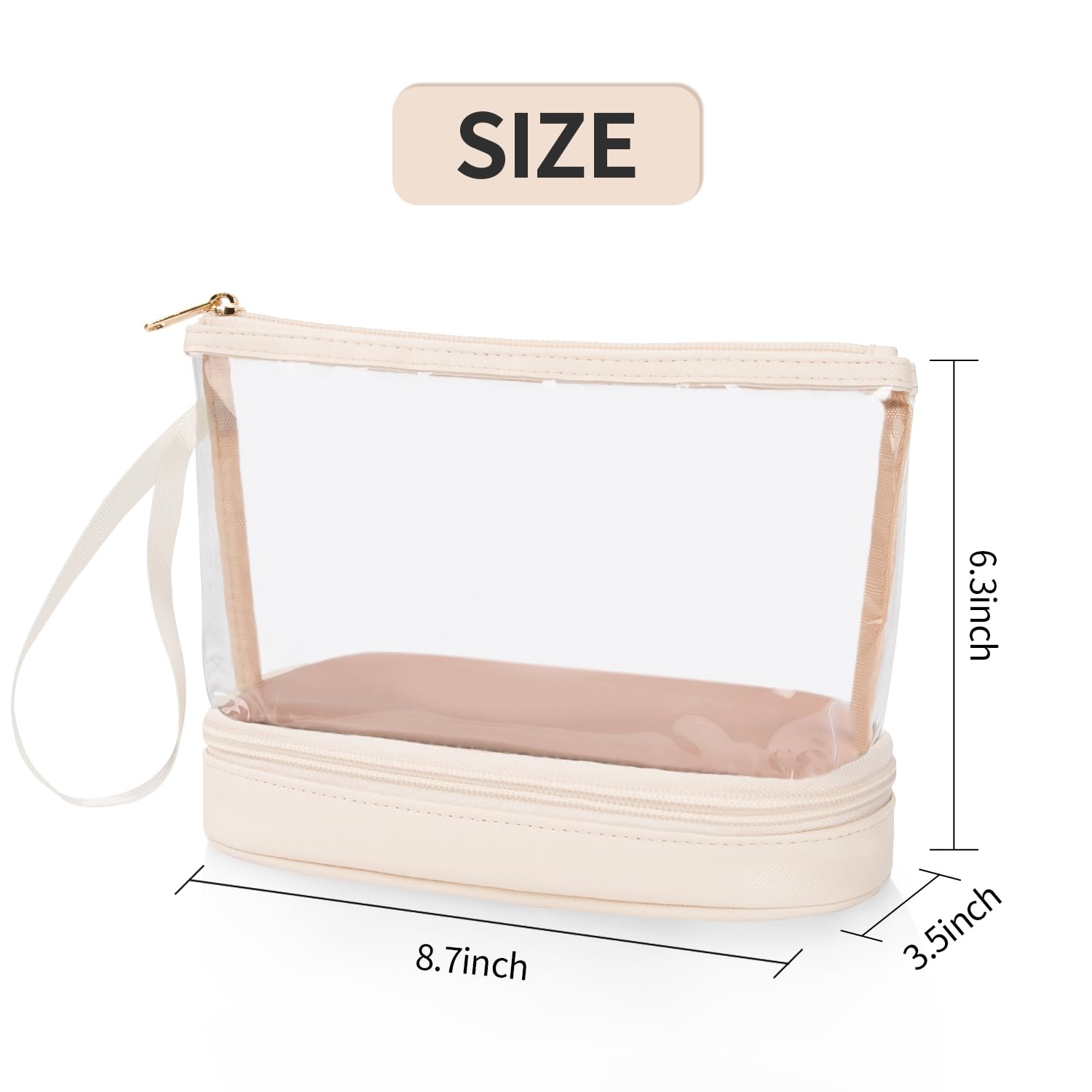 Ethereal Clear Makeup Bag gift-ready packaging appeals to beauty lovers