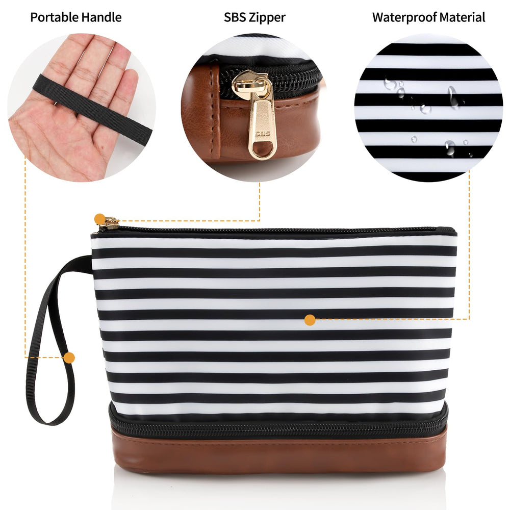 Ethereal portable handle makes grabbing the bag easy for quick outings.