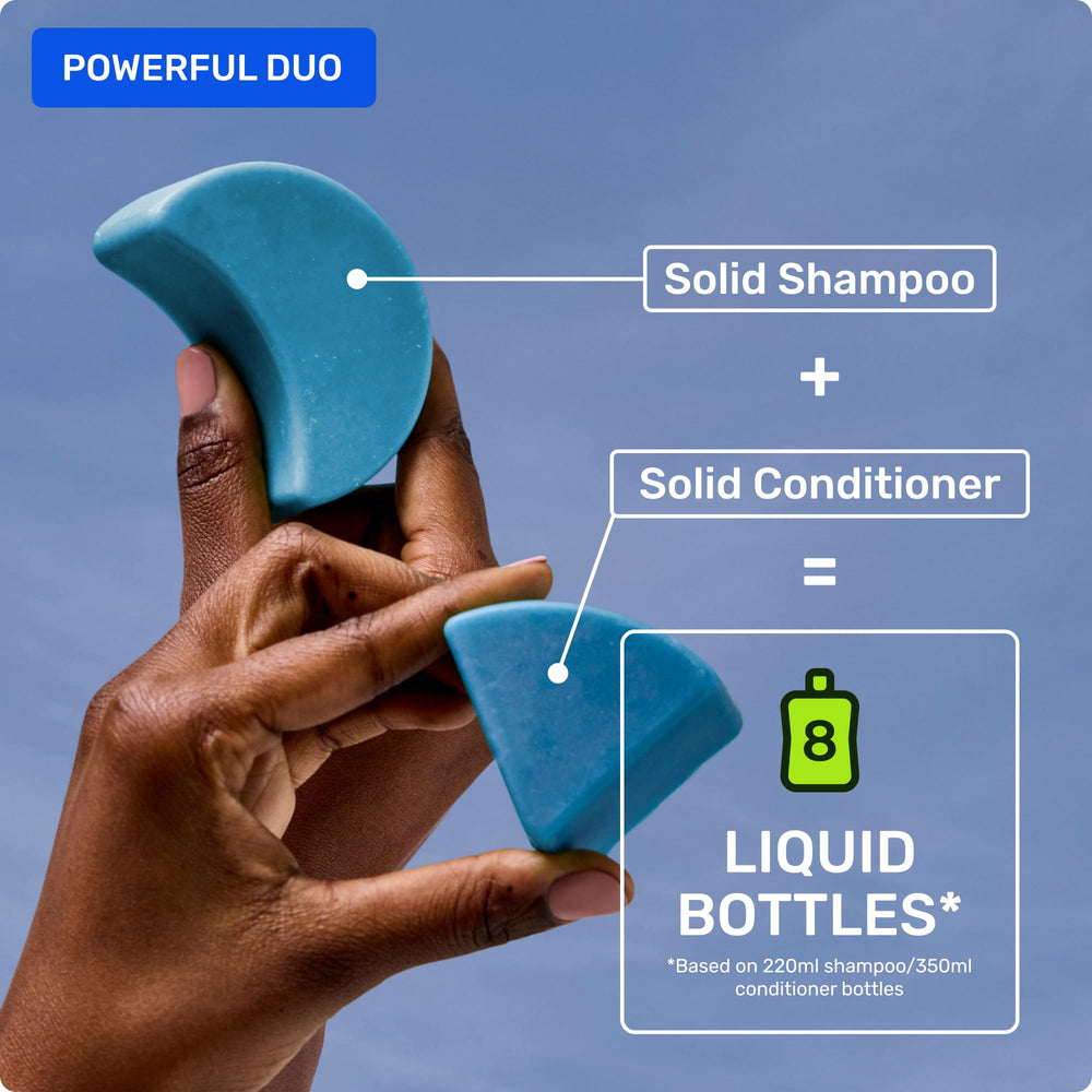 Ethique Hydrating Conditioner Bar color-safe label shown for color-treated hair.