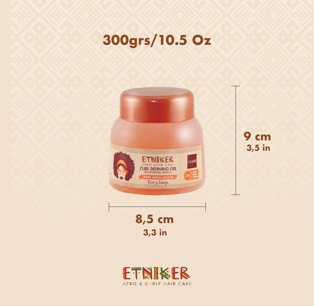 ETNIKER Curl Defining Gel 10.5oz bottle provides long-term value.