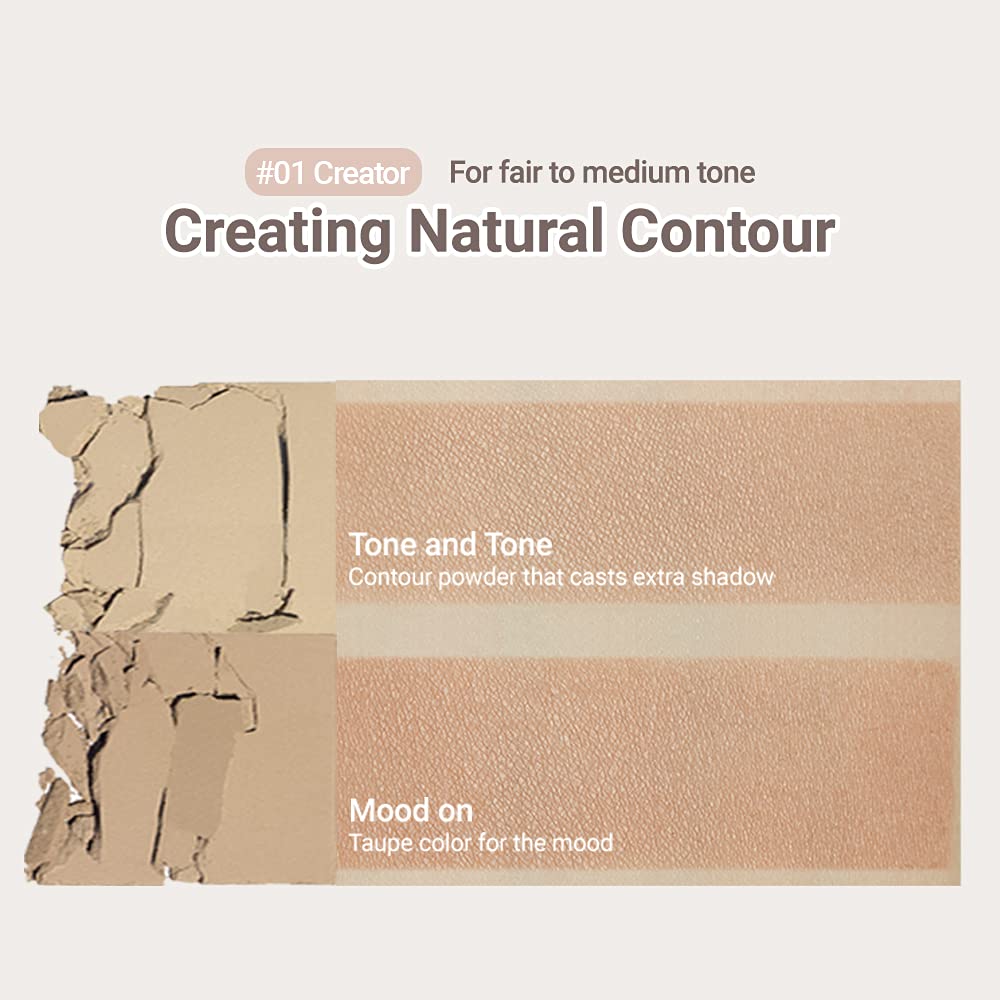 ETUDE Contour Powder Creator sculpted-cheeks with lightweight blend and precise definition