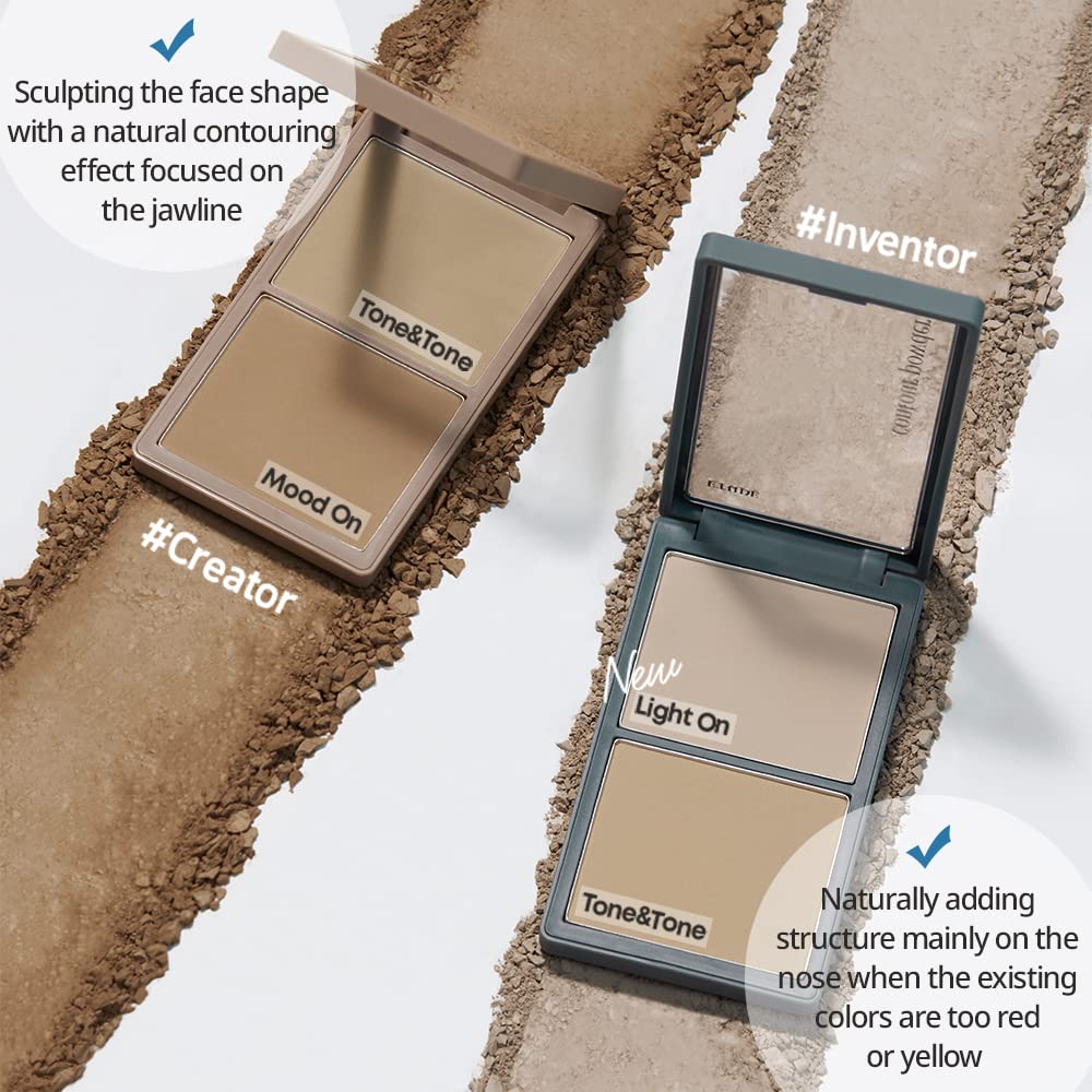 ETUDE Contour Powder packaging emphasizes vegan certification and ethical beauty standards.
