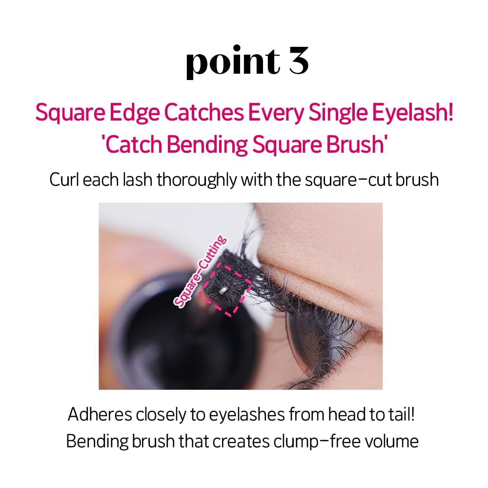 ETUDE Curl Fix Mascara set for korean makeup routines and vegan-certified beauty.