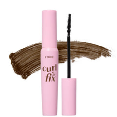 ETUDE Curl Fix Mascara packaging close-up highlighting premium design for daily use.
