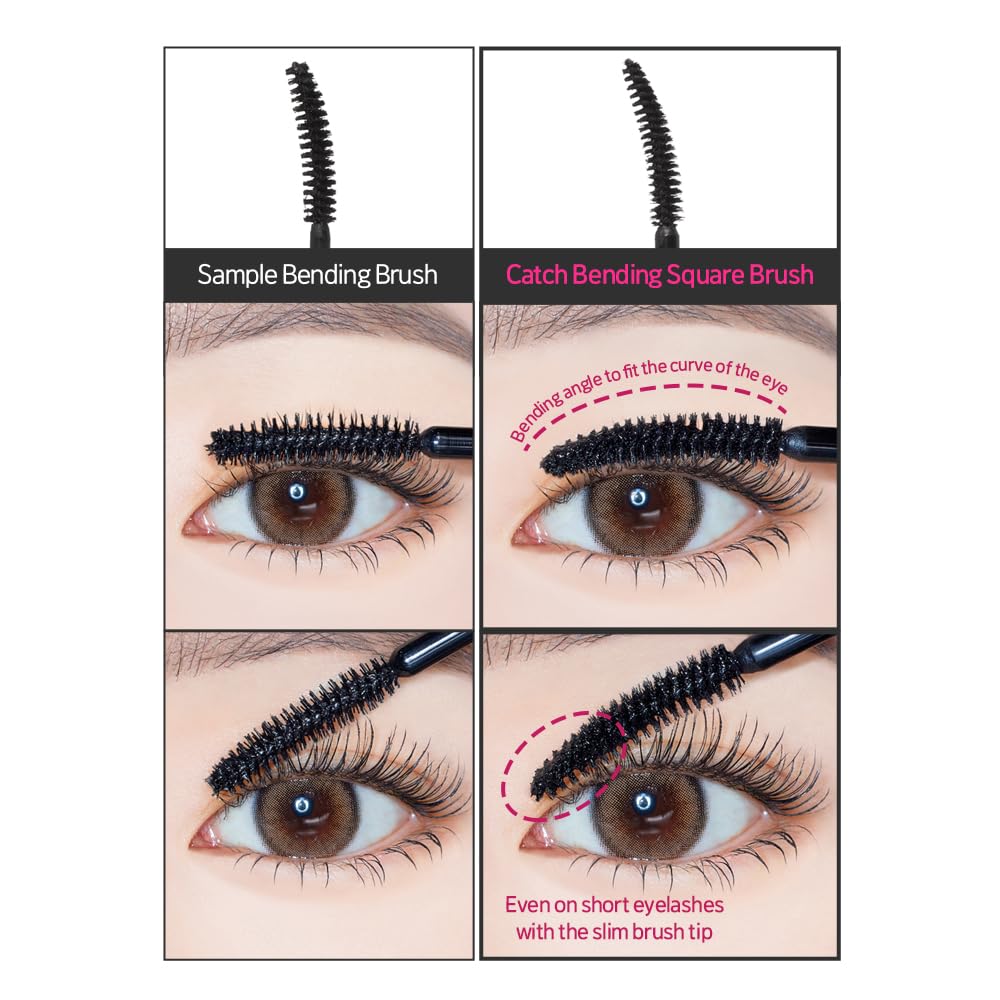ETUDE Curl Fix Mascara 0.54 fl oz per tube ideal for daily touch-ups.
