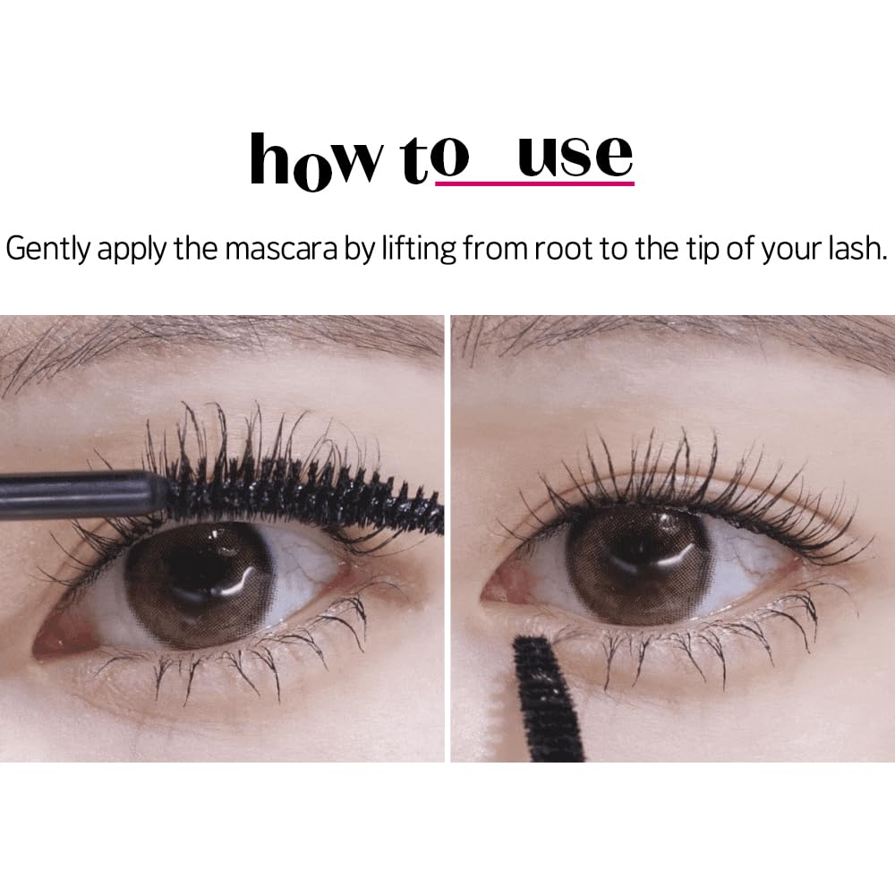 ETUDE Curl Fix Mascara paired 1+1 set offers value for makeup shoppers.
