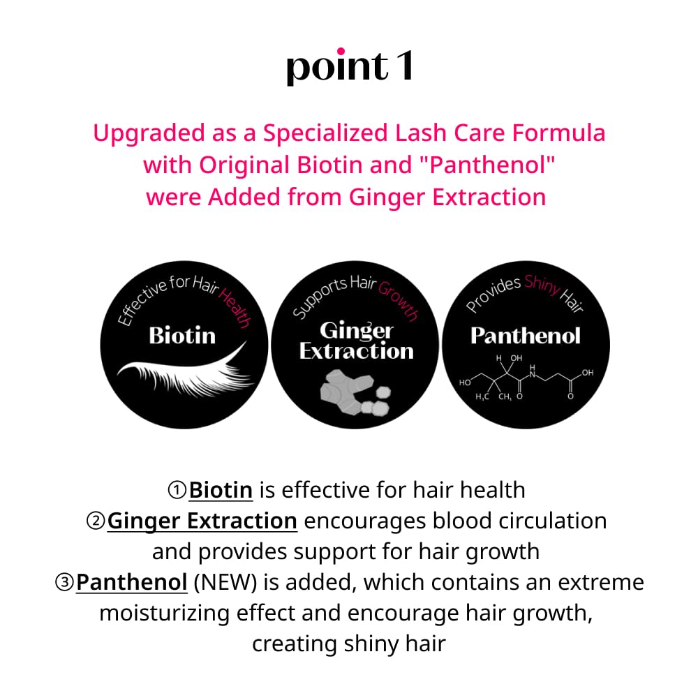 ETUDE Ginger extract ingredient close-up showing natural lash-care infusion