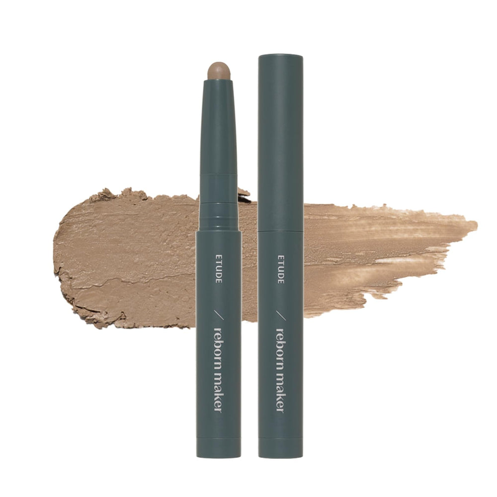 ETUDE Reborn Maker Contour Stick cool-toned application for seamless sculpting