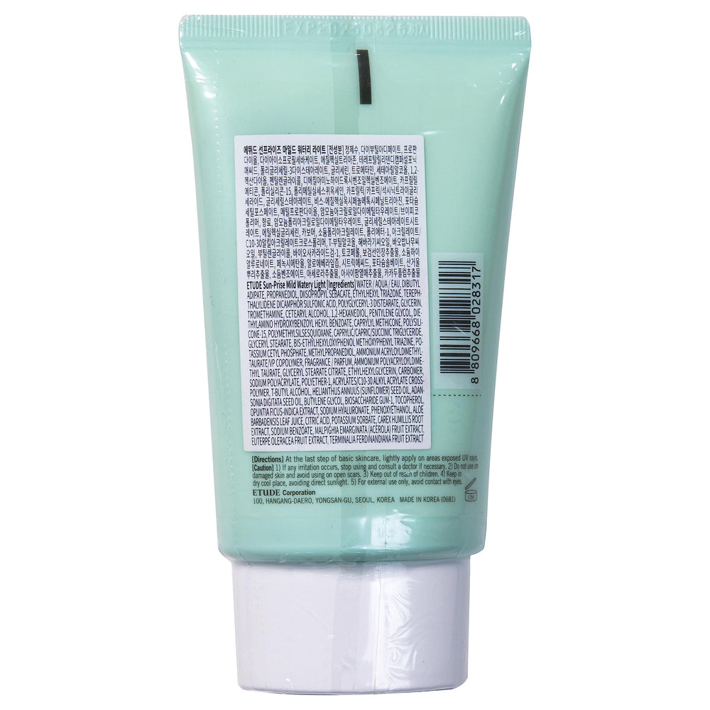 ETUDE Sunprise dispensing-action image demonstrates easy, mess-free application.