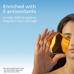 Eucerin Advanced Hydration SPF50 Sunscreen Spray Hyaluronic Acid application emphasizes hydrating mist for skin comfort