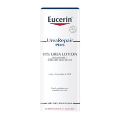 Eucerin Dry Skin Intensive fragrance-free label emphasizes sensitive-skin compatibility