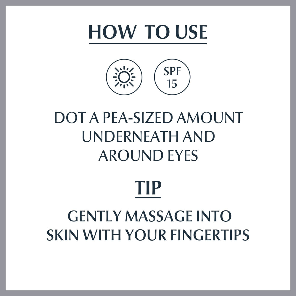 Eucerin Hyaluron Filler Eye Area application demonstrates smooth, hydrated look
